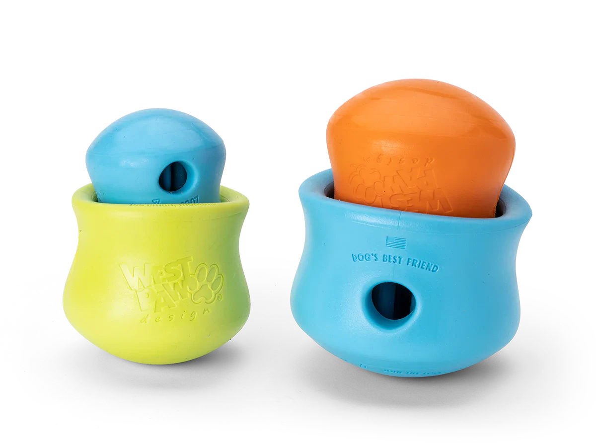 TOPPL de West Paw® color Azul - Juguete Rompecabezas de Premios para Perros - Imagen 6